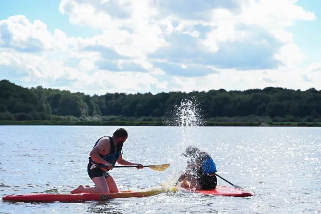 Paddle au lac du Bourdon de Saint-Fargeau