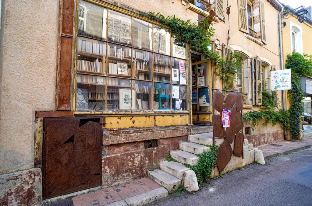 Second-hand bookseller in Saint-Sauveur-en-Puisaye