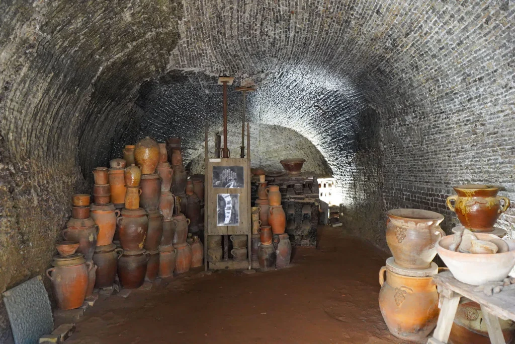 Old kiln lying at the house of pottery memory