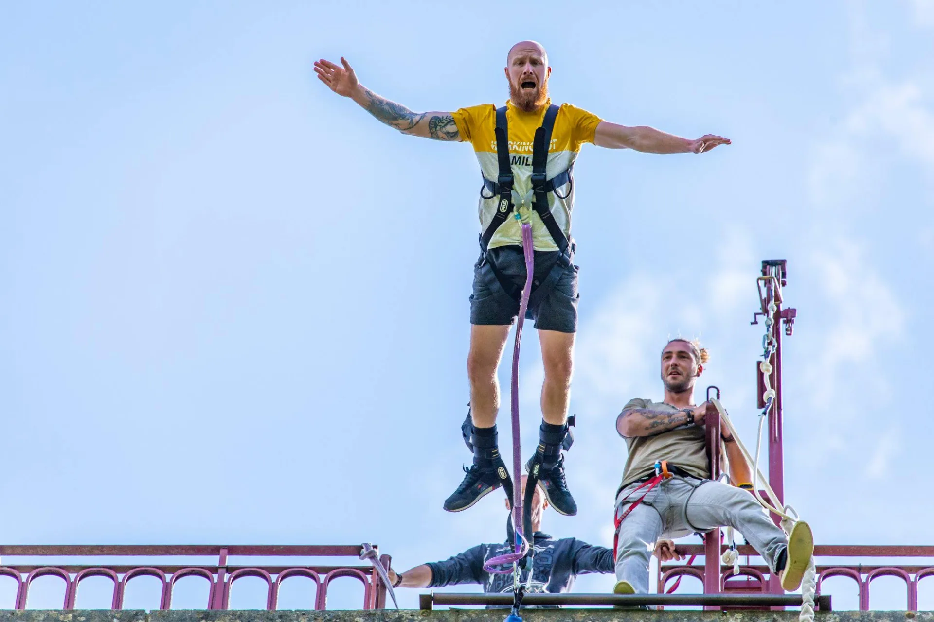 Saut à l'élastique Druyes-les-Belles-Fontaines