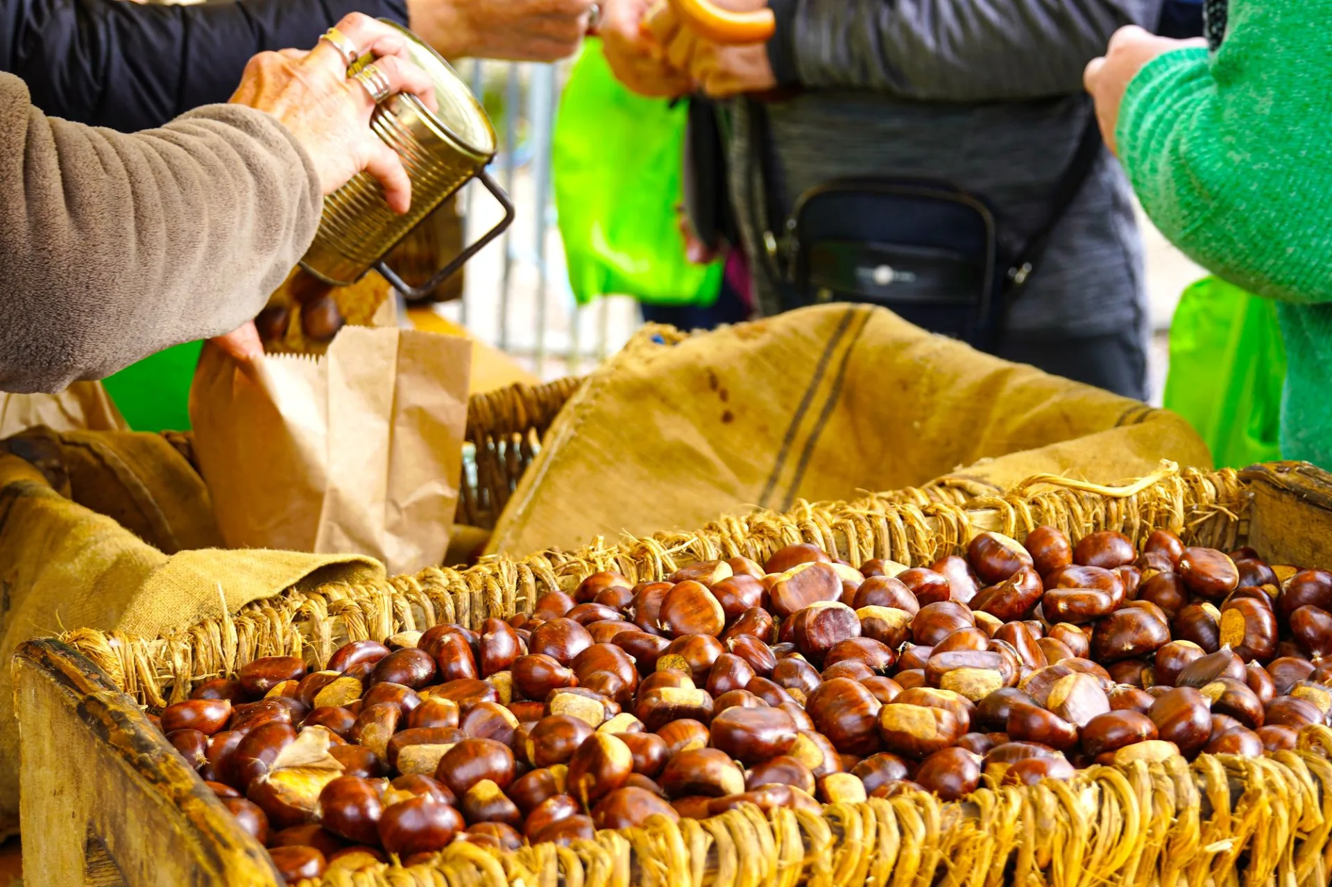 Chestnuts at the Diges festival