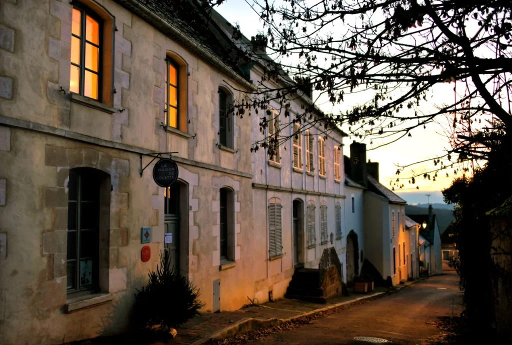 la maison de Colette à Saint-Sauveur-en-Puisaye