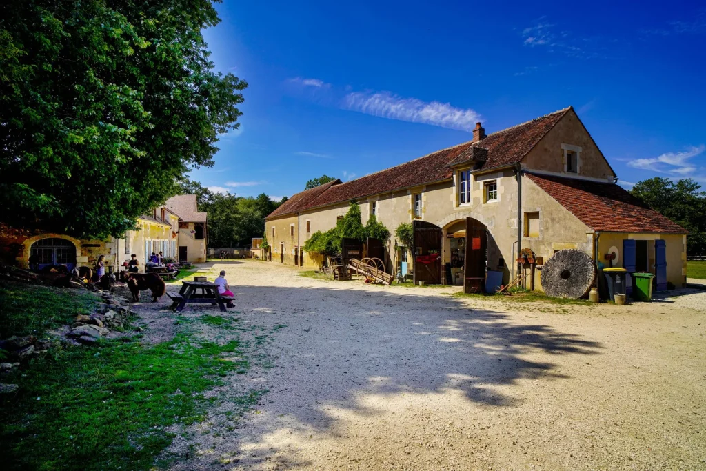 The Moulin de Vanneau farm in Saints-en-Puisaye