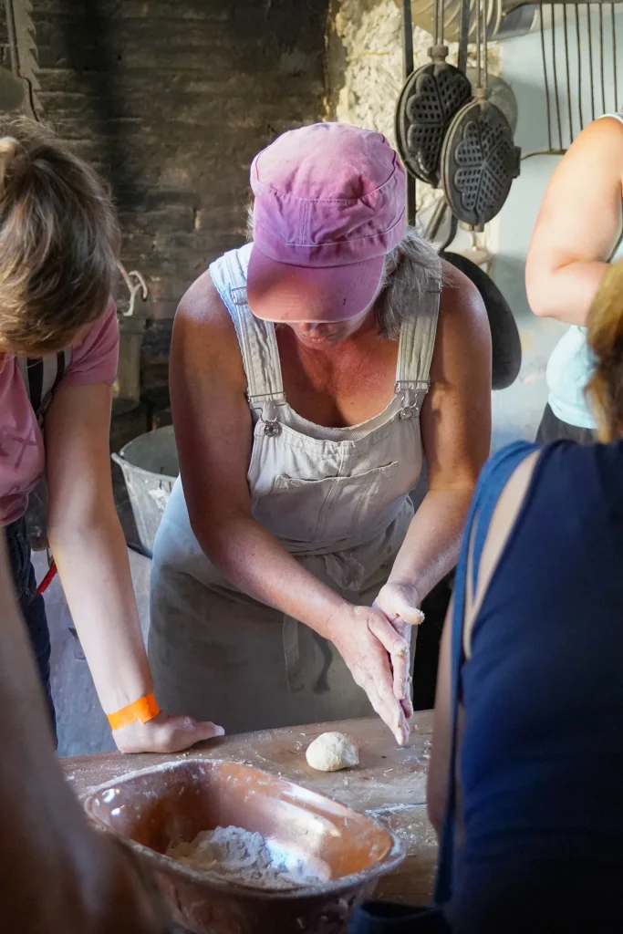 Farine et fabrication du pain au Moulin de Vanneau