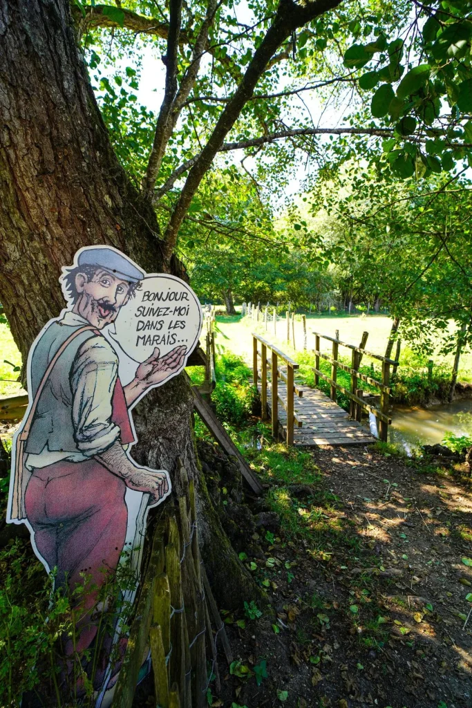 Educational trail at Moulin de Vanneau