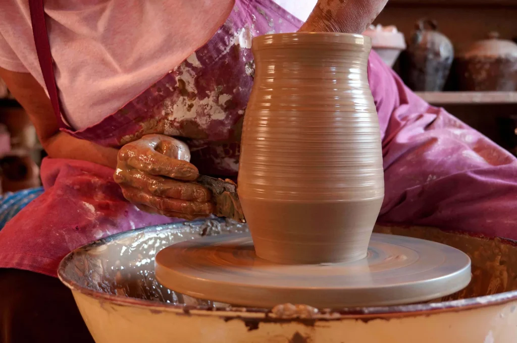 Pottery of the Building in Moutiers-en-Puisaye