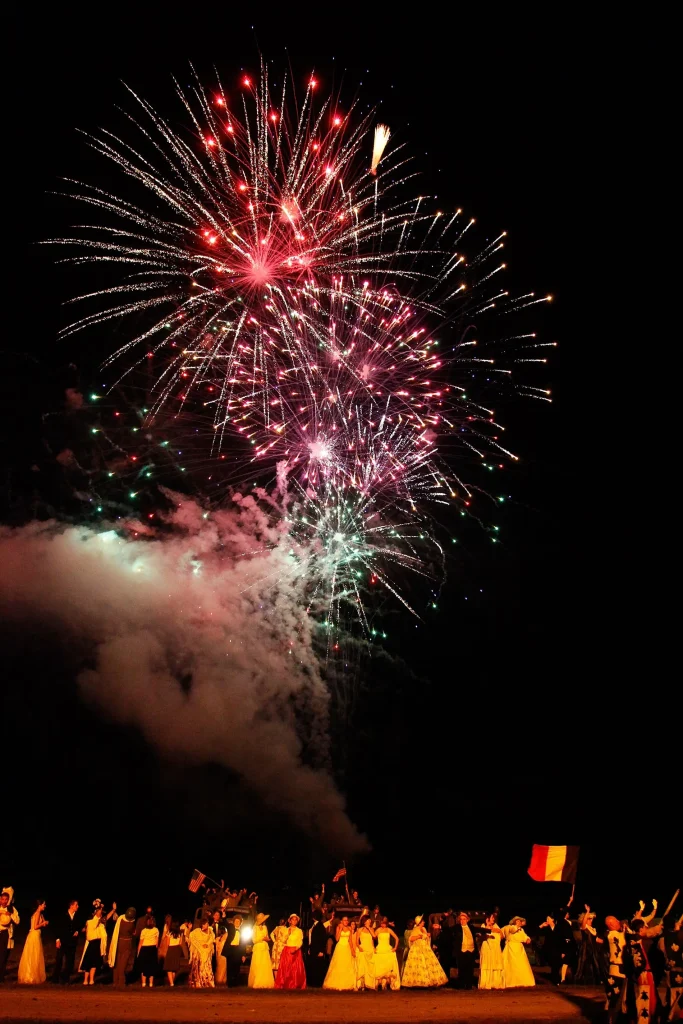 Spectacle historique du château de Saint-Fargeau