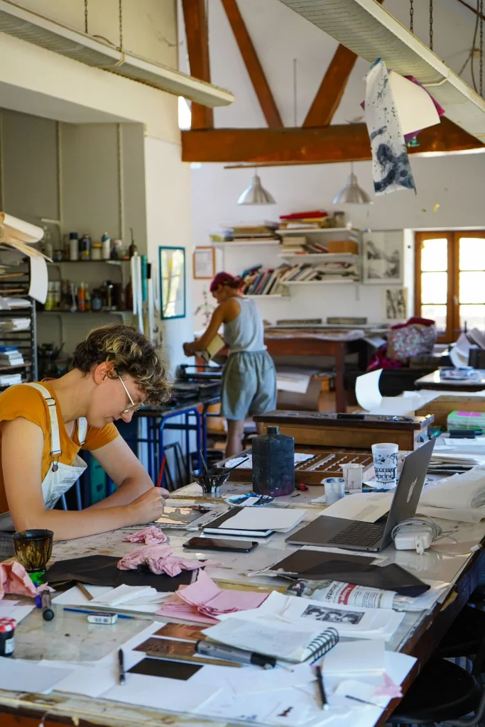 Métairie Bruyère Graphic Art Center in Parly