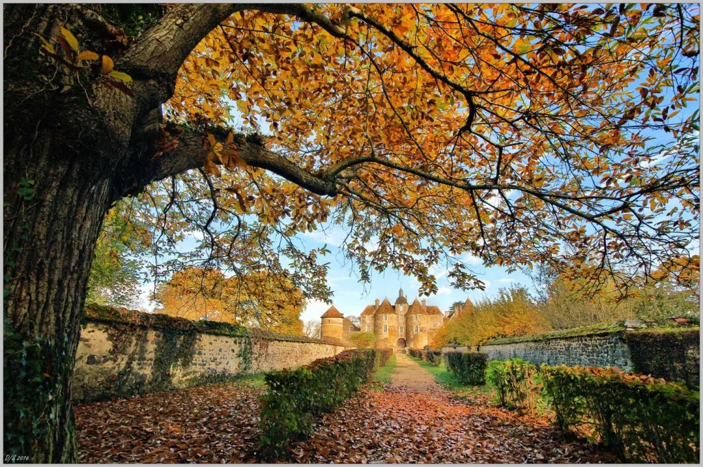 Château de Ratilly en automne