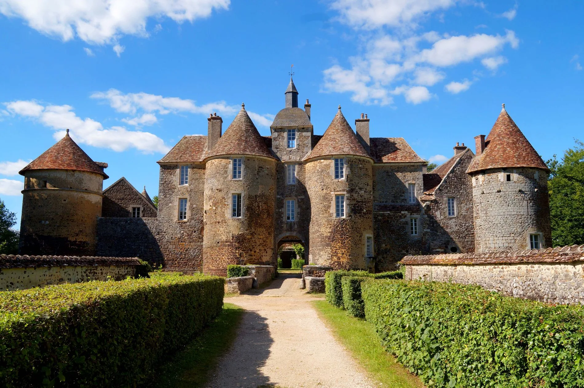 Château de Ratilly à Treigny en Puisaye