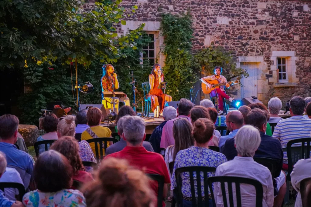 Concert at the Château de Ratilly in Treigny en Puisaye