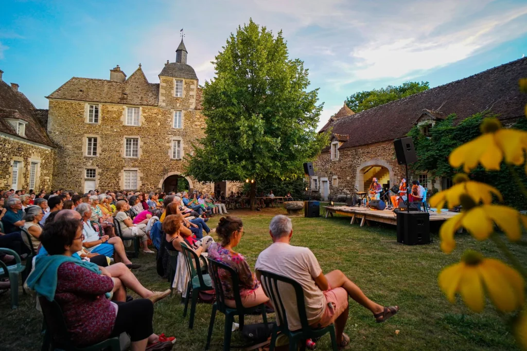 Concert at the Château de Ratilly in Treigny en Puisaye