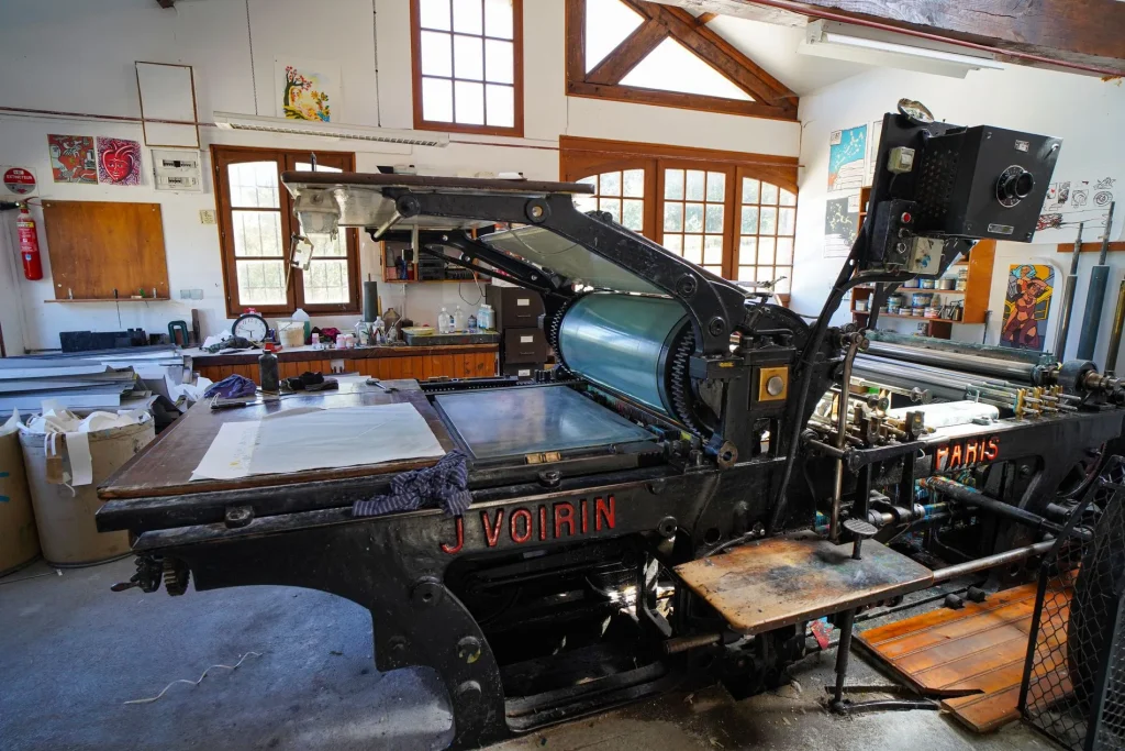 The graphic arts center of the Metairie Bruyère in Parly