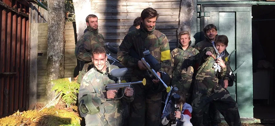 Paintball at the Bois de la Folie Adventure Park