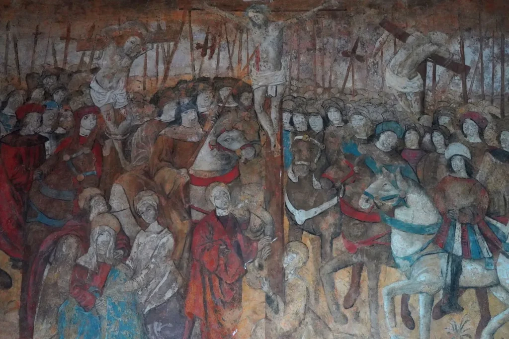 Peintures Murales chapelle de Saint-Fargeau