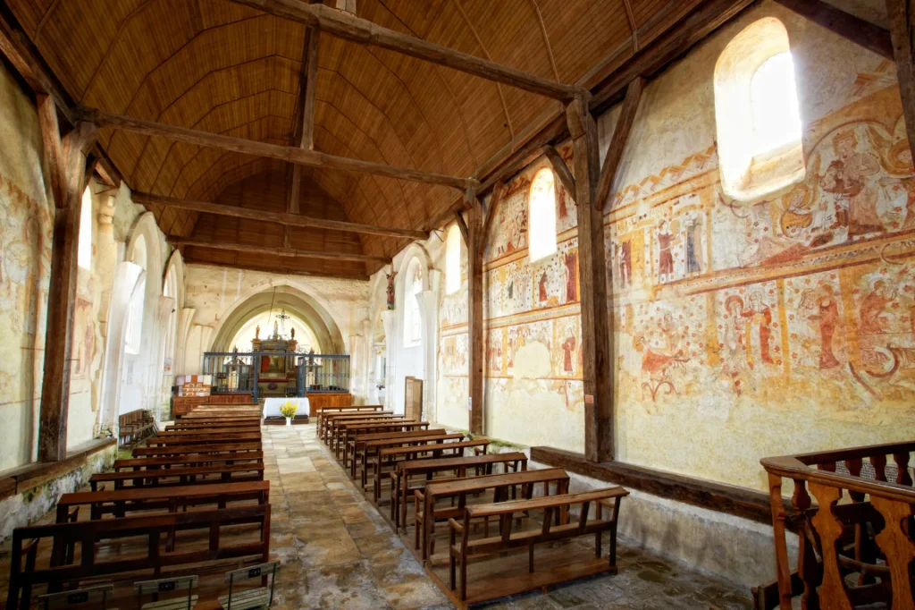 Peintures murales de l'église de Moutiers-en-Puisaye