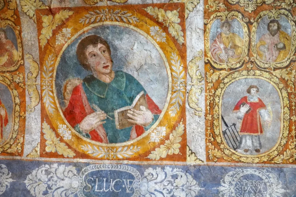 Peintures Murales église de Ronchères