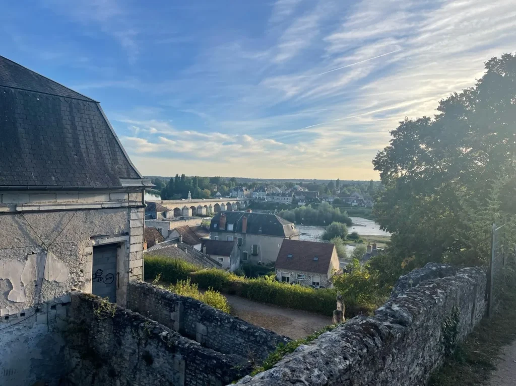 View of Charité sur Loire