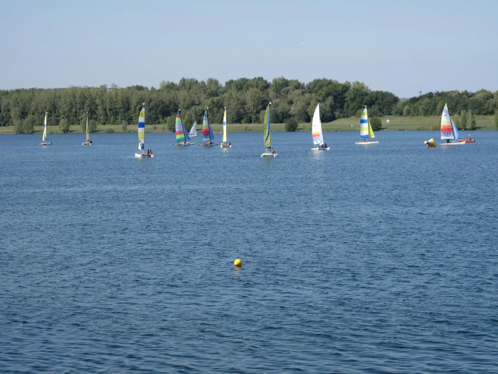 Le Lac de Vaires-Torcy à Vaires-sur-Marne en Seine-et-Marne