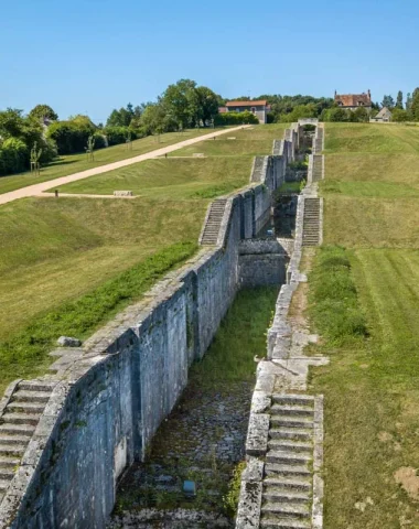 Les sept-écluses du village de Rogny-les-Sept-Écluses