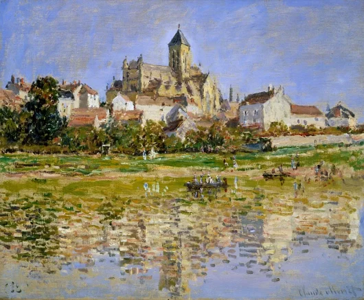Monet-église-de-vétheuil