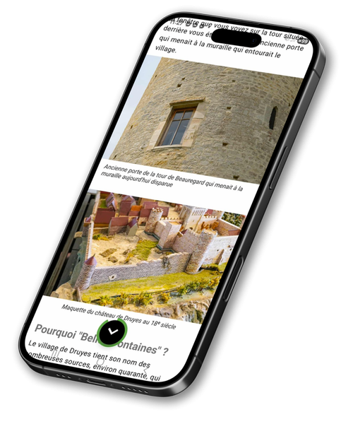Parcours Legendr au château de Druyes-les-Belles-Fontaines