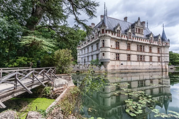Château de Azay-Le-Rideau en région Centre-Val-de-Loire