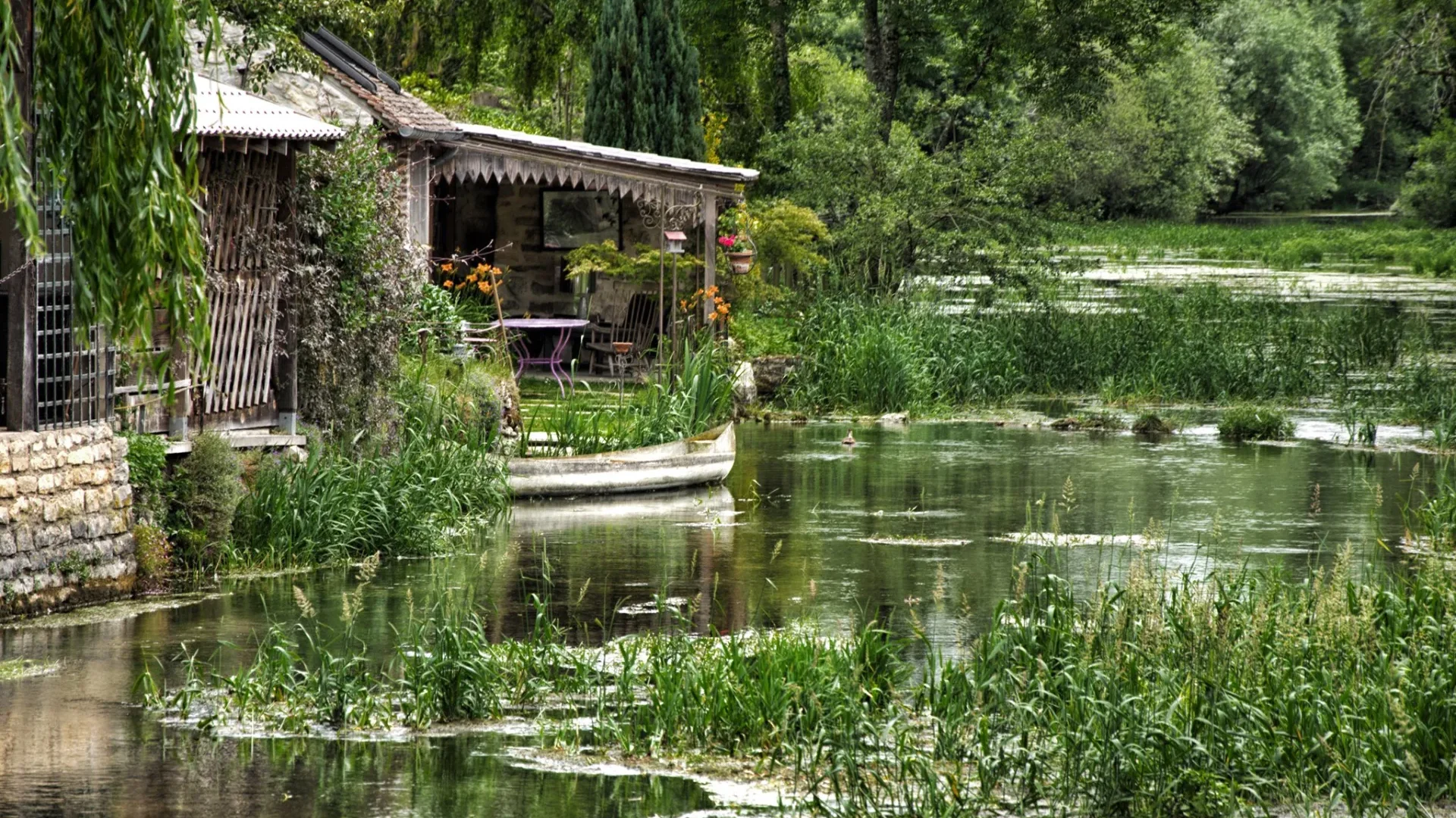 The sources of Druyes-les-Belles-Fontaines