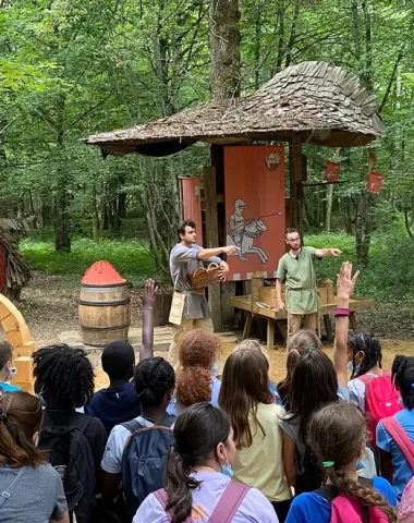 Sortie scolaire nature à Guédelon près de Paris