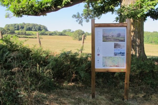 La randonnée de la Villéon en Puisaye-Forterre