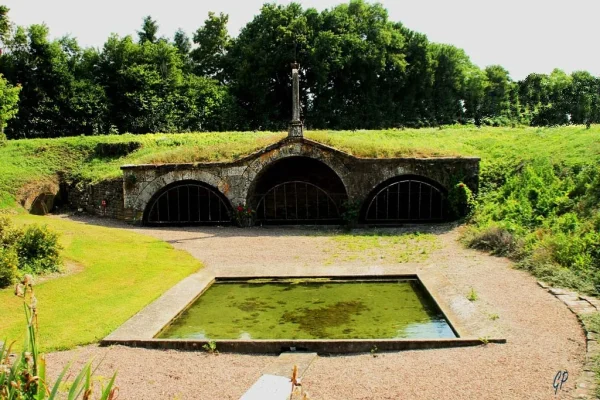 the Saint Martin fountains in Lainsecq