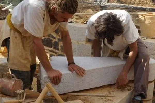 Chantier médiéval de Guédelon en Puisaye