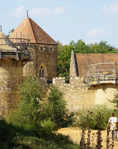 Medieval construction site of Guédelon