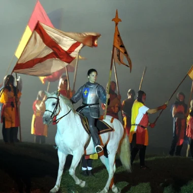Spectacle historique du château de Saint-Fargeau