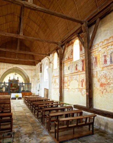 Mural paintings of the church of Moutiers-en-Puisaye