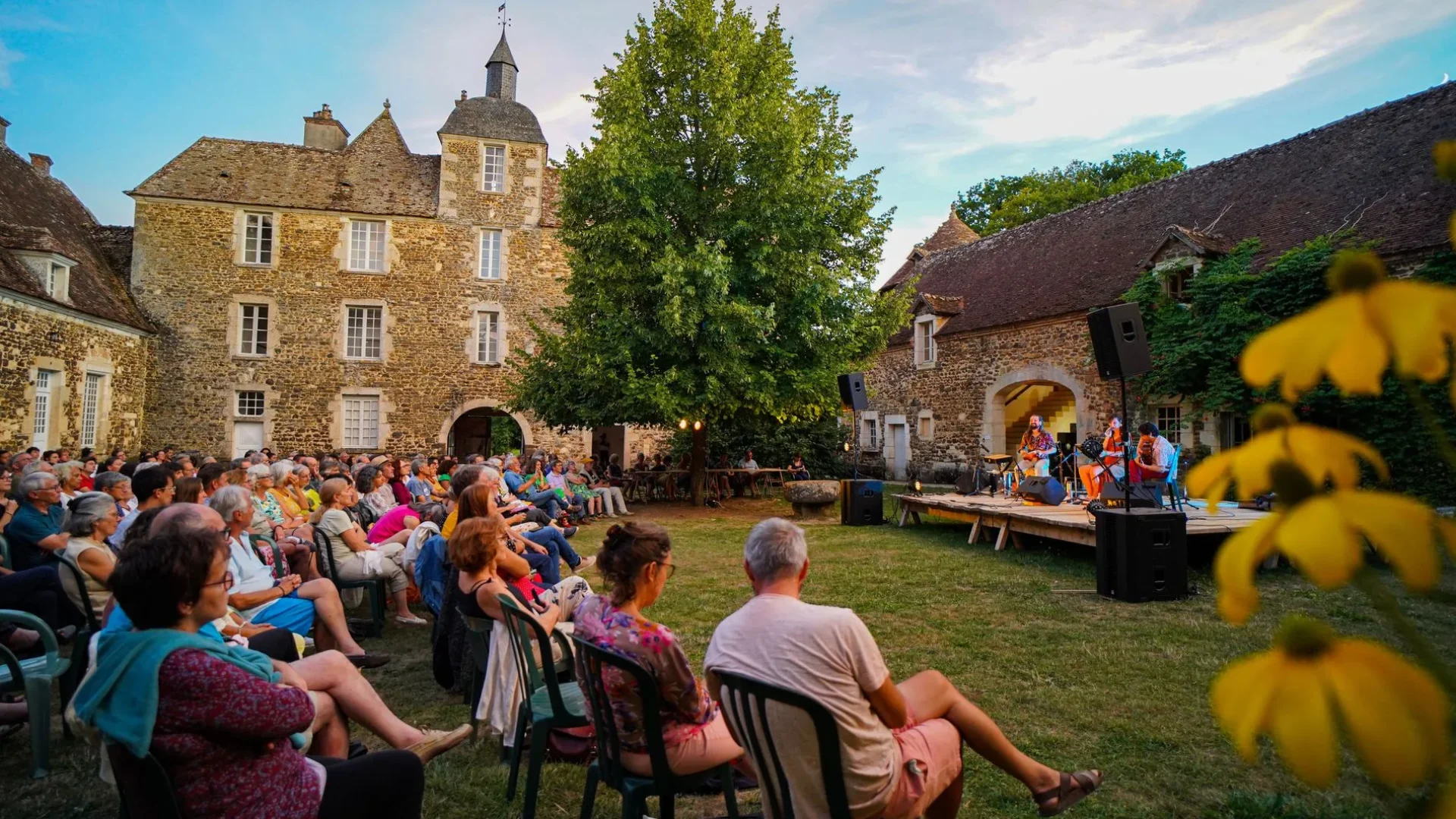 Concert au château de Ratilly à Treigny en Puisaye