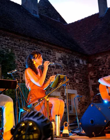 Concert au château de Ratilly à Treigny en Puisaye