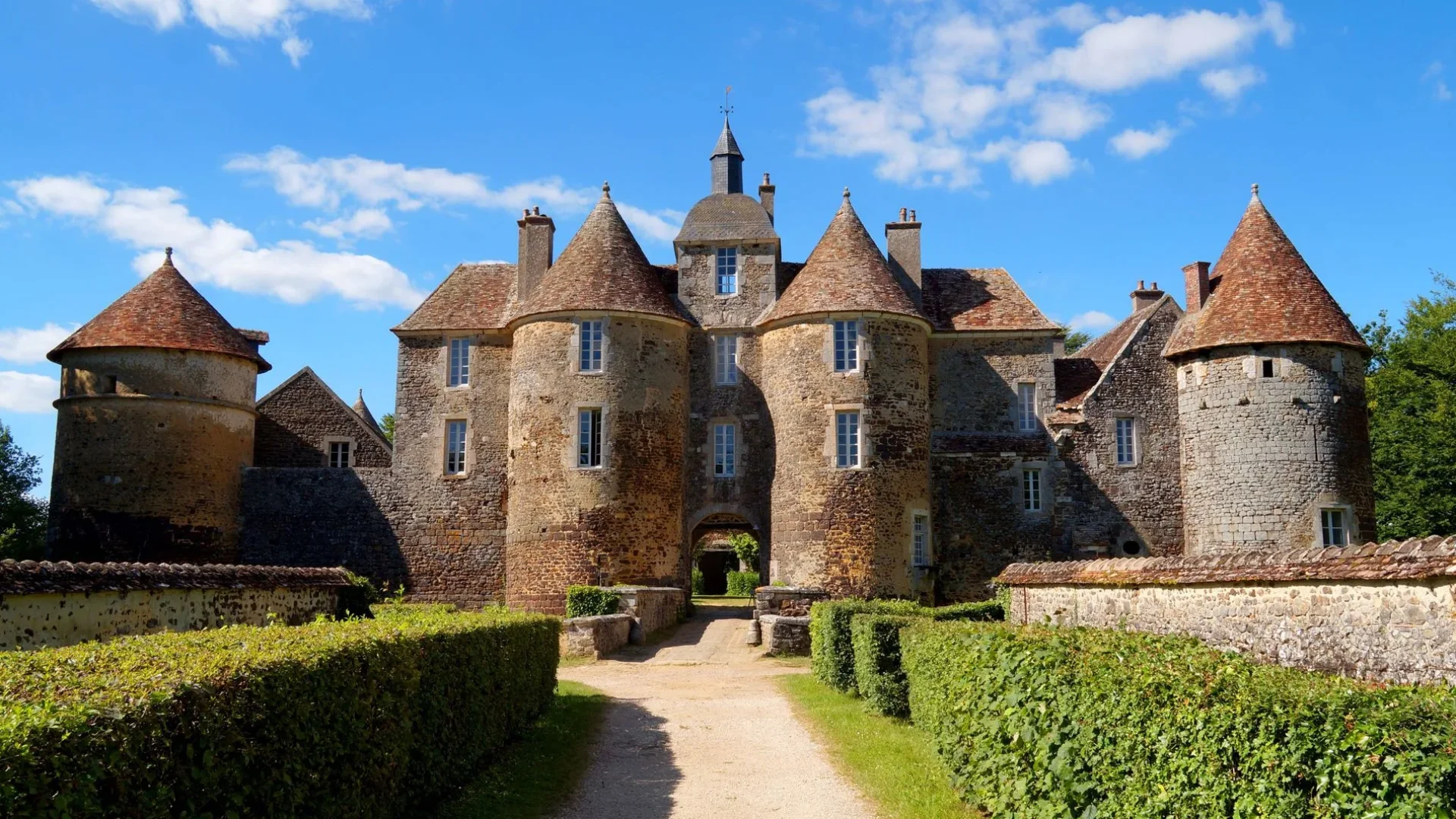 Château de Ratilly à Treigny en Puisaye