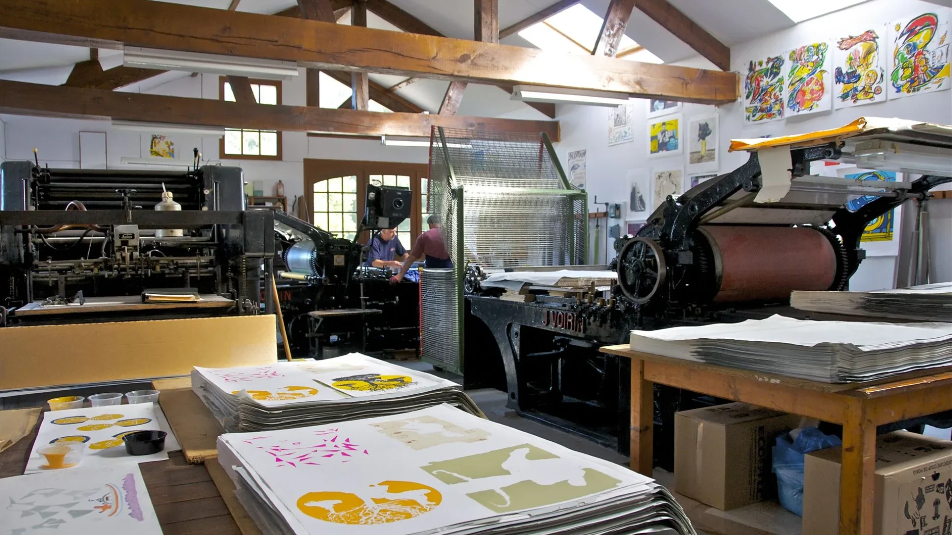 Centre d'Art Graphique de la Métairie Bruyère à Parly
