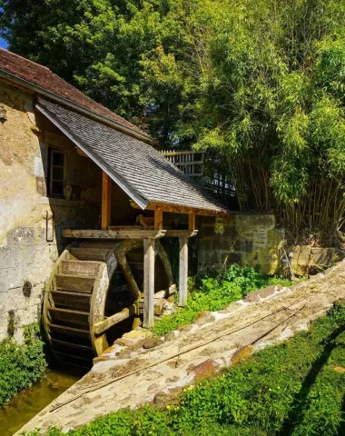 la roue du moulin de Vanneau