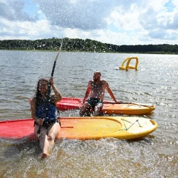 Activités nautiques sur le lac du Bourdon