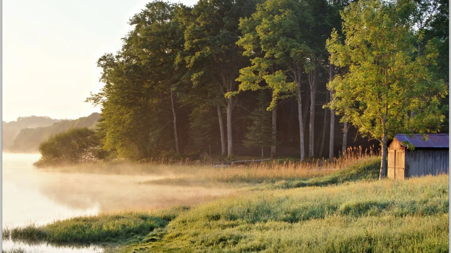 Paysage de Printemps en Puisaye-Forterre