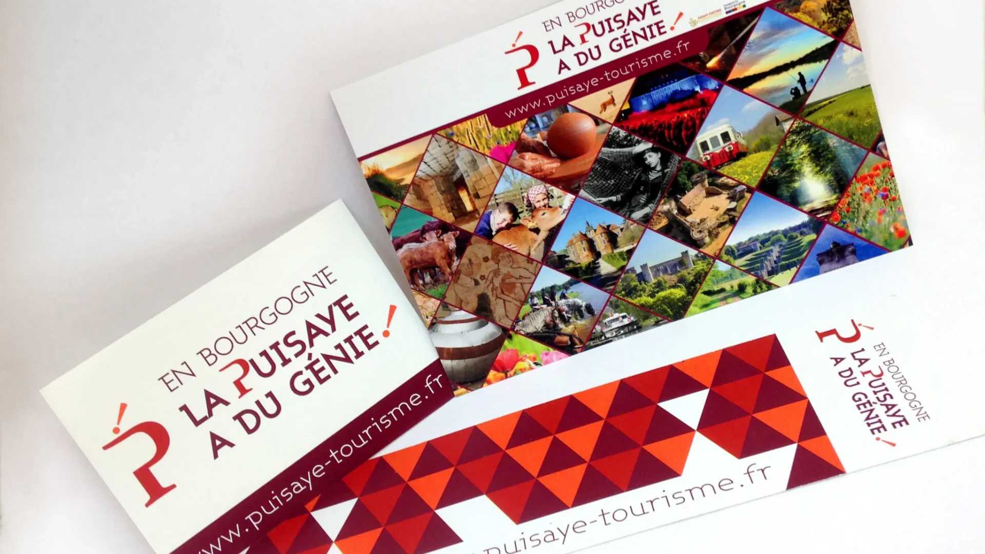 Marque et goodies "En Bourgogne, la Puisaye a du génie"